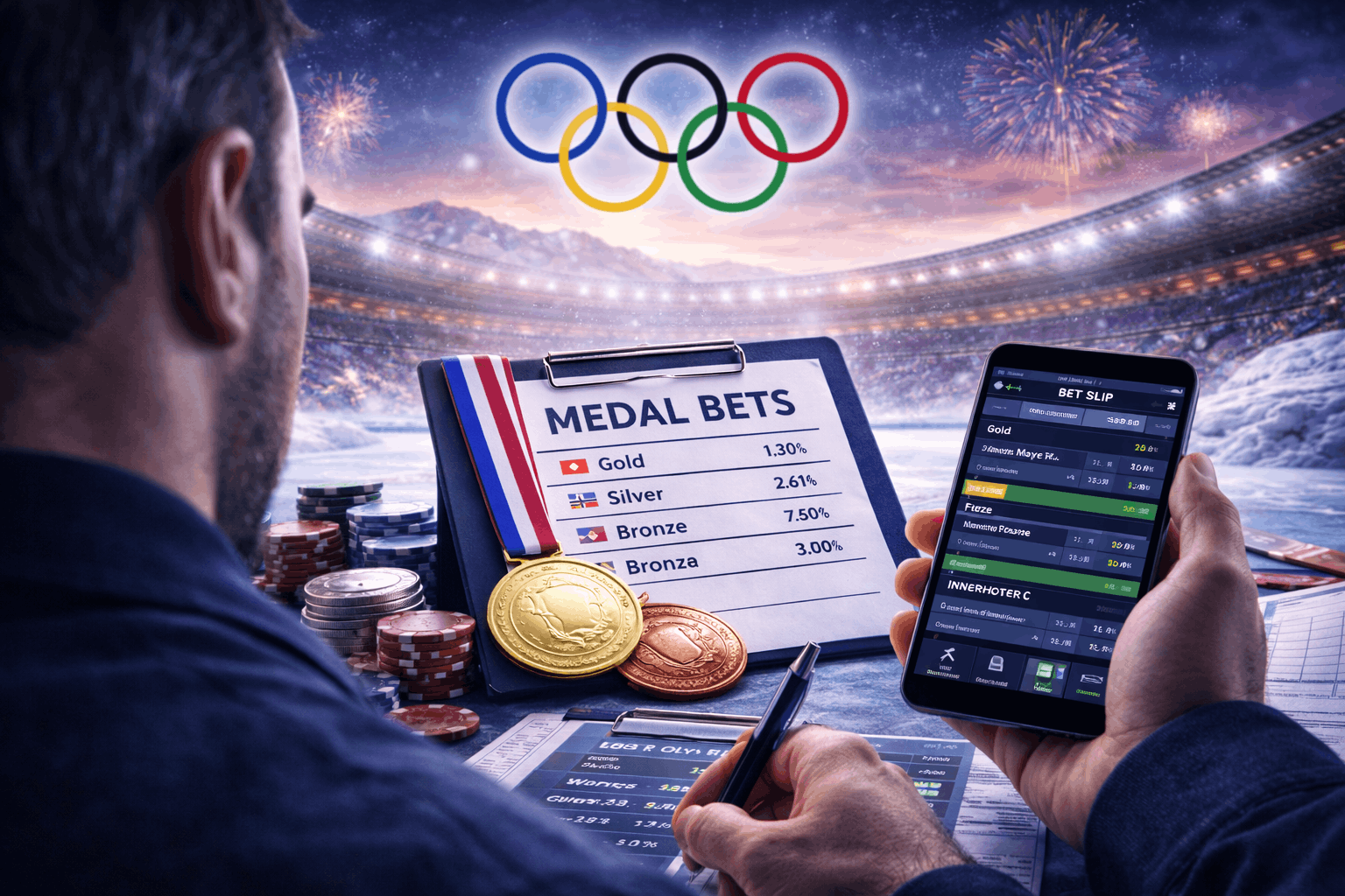 Medal betting strategies